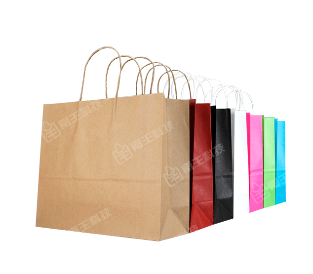 圆柄—饮料甜品服饰加印手提袋（七色系列）