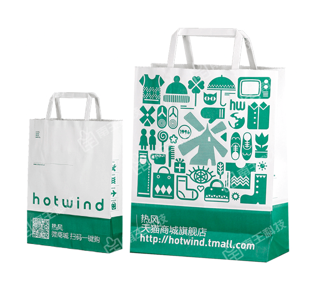 方柄—hotwind服饰手提袋