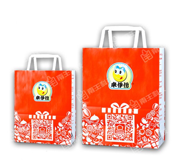 方柄—来伊份食品礼包袋